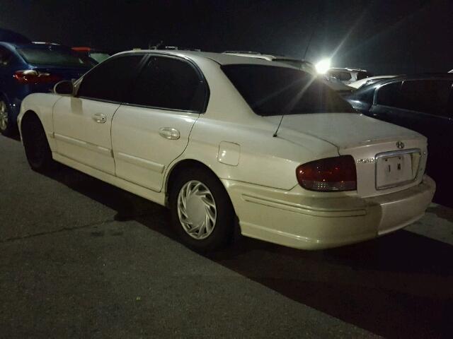 KMHWF25S45A125269 - 2005 HYUNDAI SONATA GL WHITE photo 3