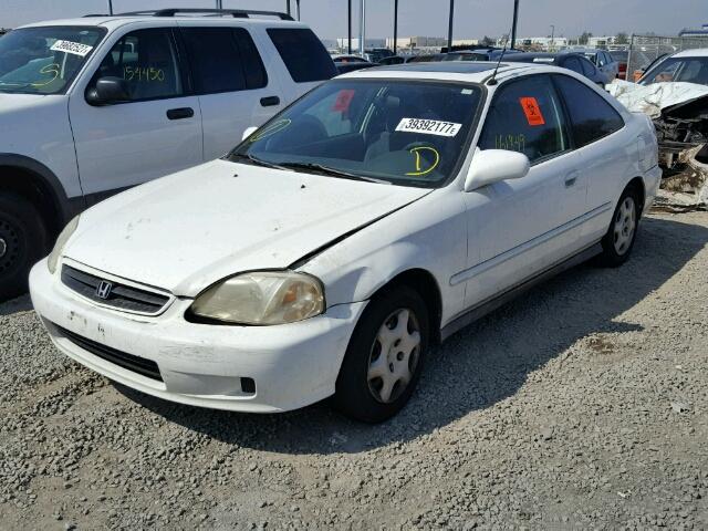 1HGEJ8244YL016506 - 2000 HONDA CIVIC EX 白色 照片 2