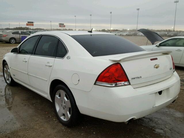 2G1WD58C179217964 - 2007 CHEVROLET IMPALA WHITE photo 3