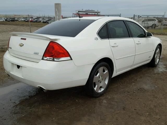 2G1WD58C179217964 - 2007 CHEVROLET IMPALA WHITE photo 4