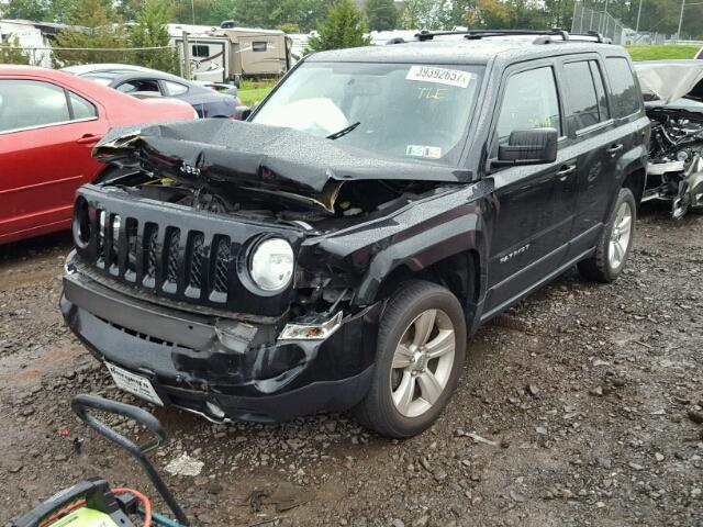 1C4NJRCB5ED575537 - 2014 JEEP PATRIOT LI BLACK photo 2