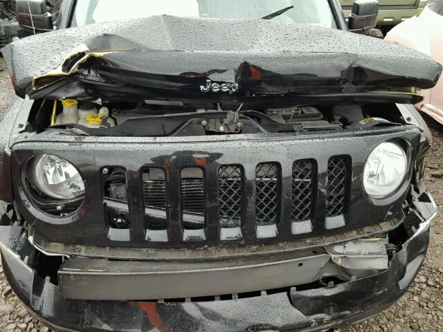 1C4NJRCB5ED575537 - 2014 JEEP PATRIOT LI BLACK photo 7