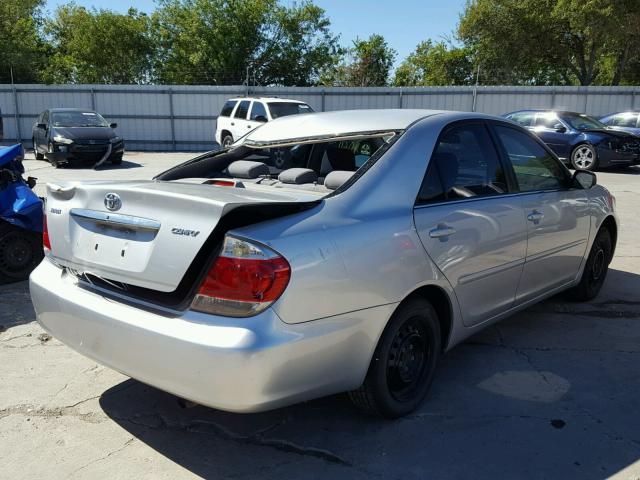 4T1BE32K66U130744 - 2006 TOYOTA CAMRY SILVER photo 4