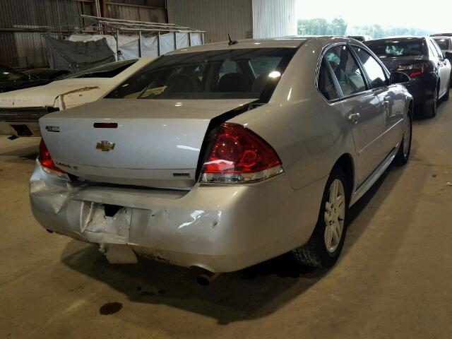 2G1WB5E30F1128622 - 2015 CHEVROLET IMPALA LIM SILVER photo 4