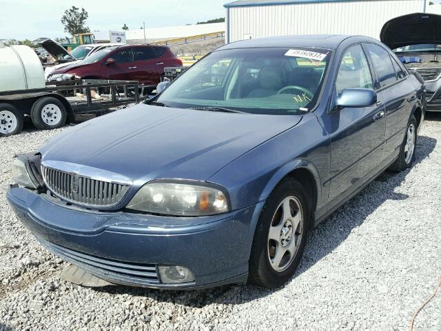 1LNHM87A15Y609171 - 2005 LINCOLN LS BLUE photo 2