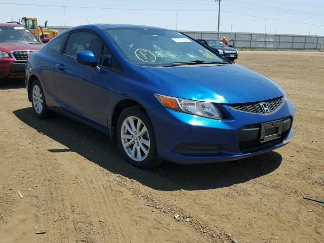 2HGFG3B11CH540018 - 2012 HONDA CIVIC EXL BLUE photo 1