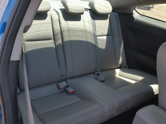 2HGFG3B11CH540018 - 2012 HONDA CIVIC EXL BLUE photo 6