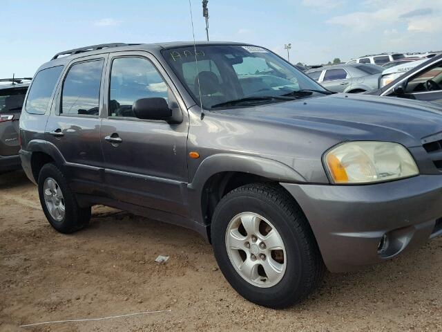 4F2YZ04134KM31356 - 2004 MAZDA TRIBUTE GRAY photo 1