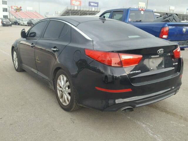 5XXGN4A70FG390978 - 2015 KIA OPTIMA BLACK photo 3