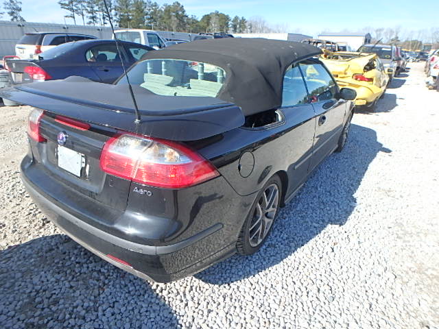 YS3FH79Y756014737 - 2005 SAAB 9-3 AERO BLACK photo 4