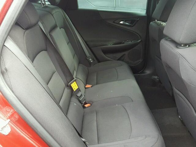 1G1ZE5ST5HF232253 - 2017 CHEVROLET MALIBU წითელი ფოტო 6