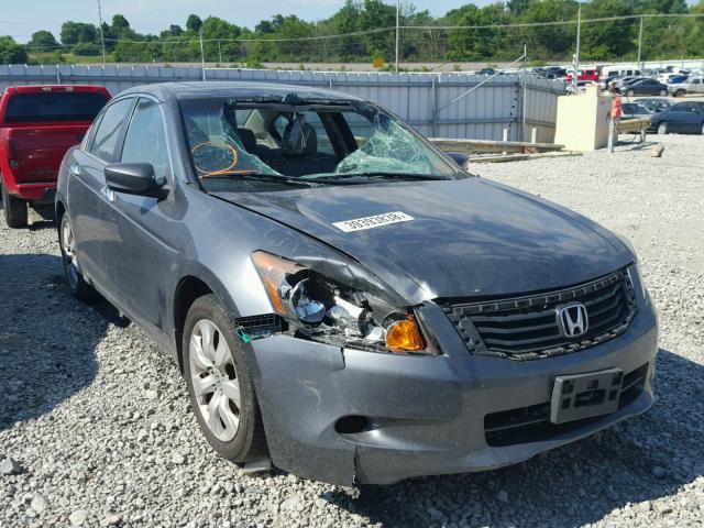 5KBCP3F80AB002679 - 2010 HONDA ACCORD EXL GRAY photo 1