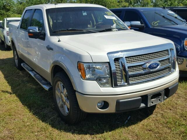 1FTFW1CV9AKE69616 - 2010 FORD F150 SUPER WHITE photo 1