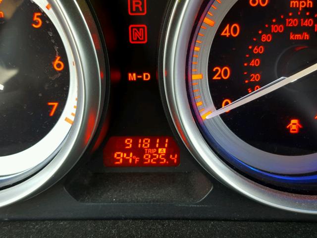 1YVHP82A295M16564 - 2009 MAZDA 6 I Սև լուսանկար 8