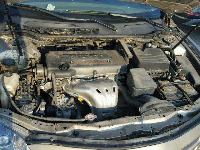 4T1BE46K49U818150 - 2009 TOYOTA CAMRY BASE SILVER photo 7