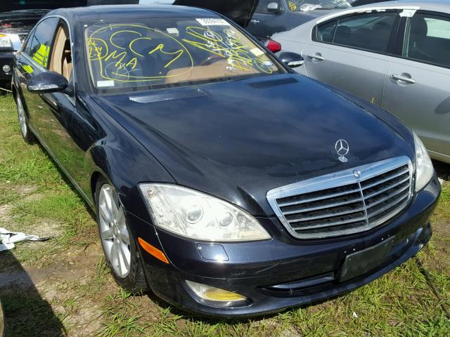 WDDNG86X38A197424 - 2008 MERCEDES-BENZ S550 4MATI BLACK photo 1