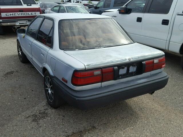 1NXAE97A2MZ200980 - 1991 TOYOTA COROLLA LE 银色 照片 3
