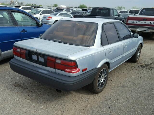1NXAE97A2MZ200980 - 1991 TOYOTA COROLLA LE 银色 照片 4
