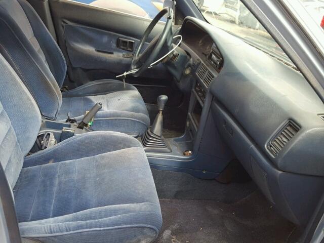 1NXAE97A2MZ200980 - 1991 TOYOTA COROLLA LE 银色 照片 5
