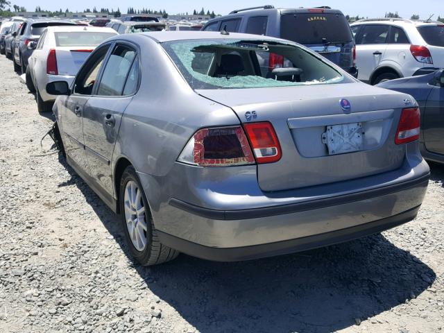 YS3FB49S231017910 - 2003 SAAB 9-3 LINEAR GRAY photo 3