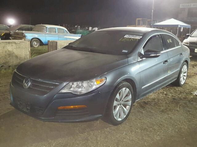 WVWMN7AN4BE723460 - 2011 VOLKSWAGEN CC GRAY photo 2