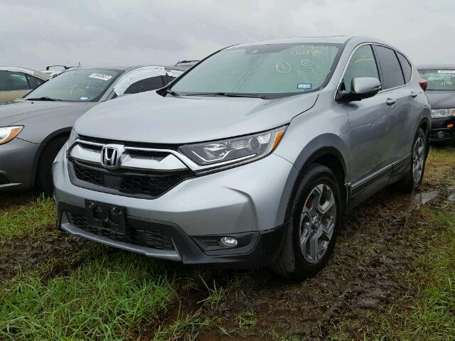 7FARW1H80HE000474 - 2017 HONDA CR-V BLUE photo 2