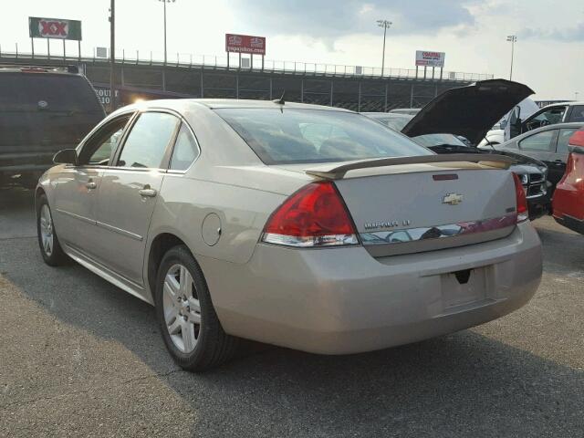 2G1WG5EK5B1118428 - 2011 CHEVROLET IMPALA LT GOLD photo 3