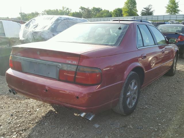 1G6KS54Y43U136857 - 2003 CADILLAC SEVILLE SL RED photo 4