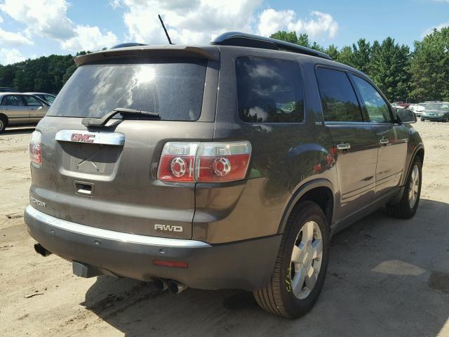 1GKEV33708J295855 - 2008 GMC ACADIA SLT ყავისფერი ფოტო 4