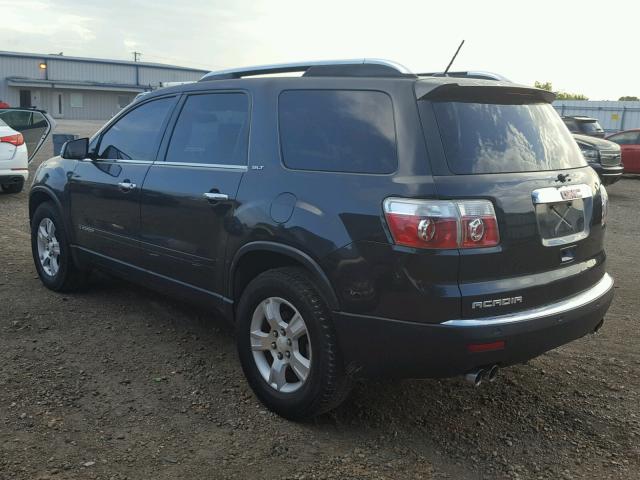 1GKER23727J102859 - 2007 GMC ACADIA SLT შავი ფოტო 3