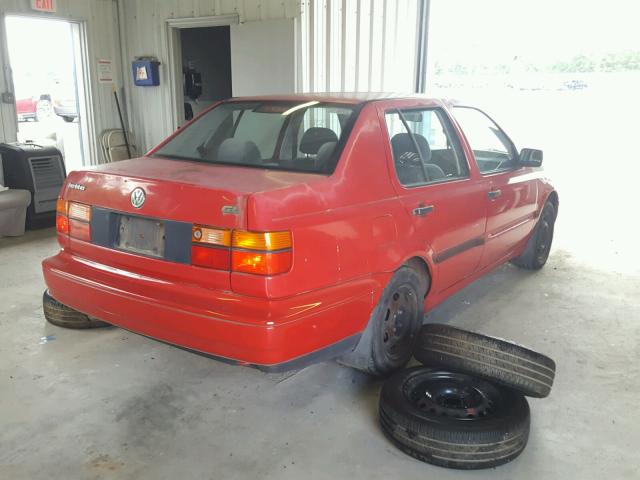 3VWRA81H6XM226930 - 1999 VOLKSWAGEN JETTA GL RED photo 4