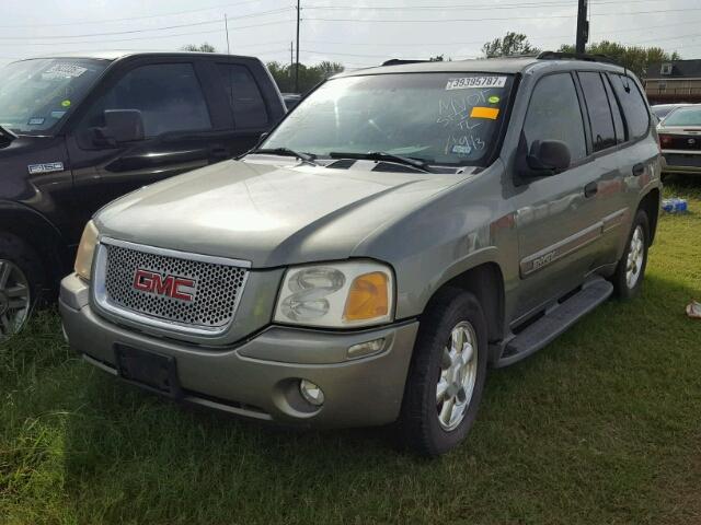 1GKDS13S832147680 - 2003 GMC ENVOY GREEN photo 2