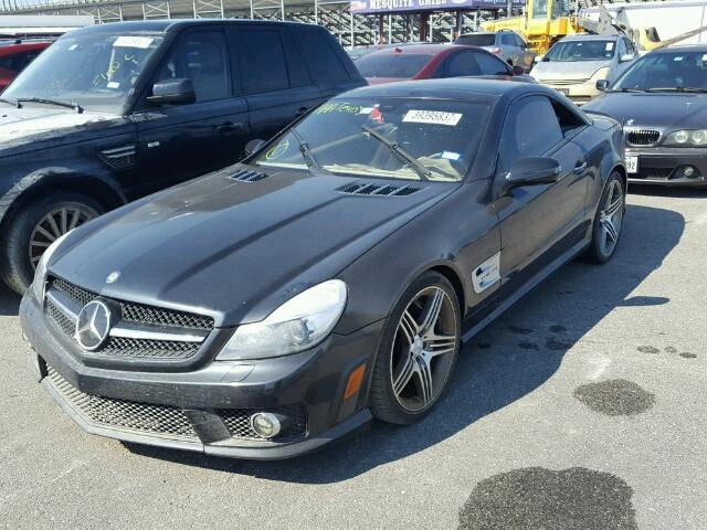 WDBSK7AAXCF167923 - 2012 MERCEDES-BENZ SL 63 AMG BLACK photo 2