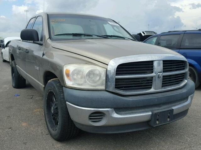 1D7HA18N08J117000 - 2008 DODGE RAM 1500 S GOLD photo 1