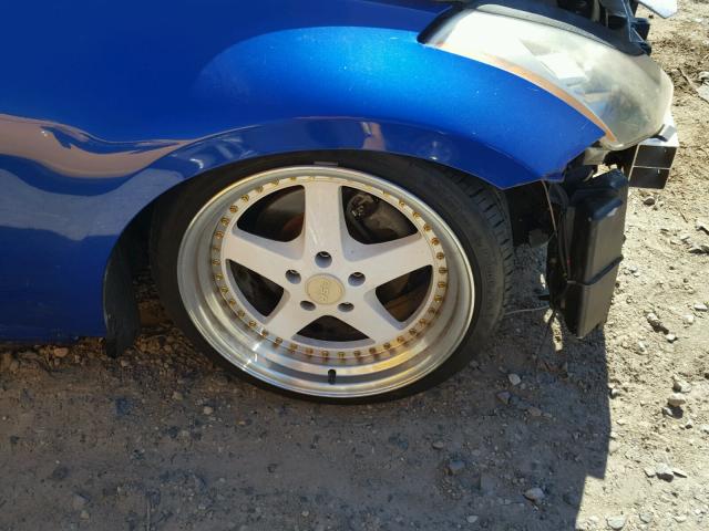 JN1AZ34D44T163296 - 2004 NISSAN 350Z COUPE BLUE photo 9