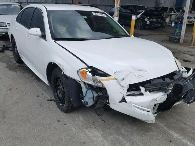 2G1WD5EM9B1283005 - 2011 CHEVROLET IMPALA POL WHITE photo 1