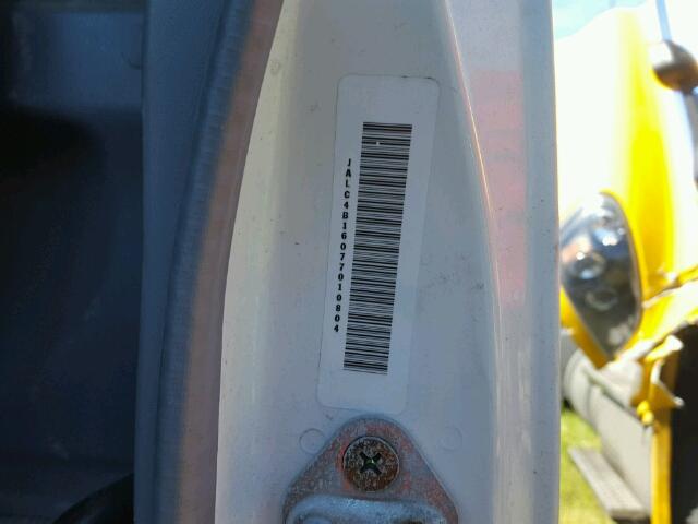 JALC4B16077010804 - 2007 ISUZU NPR WHITE photo 10