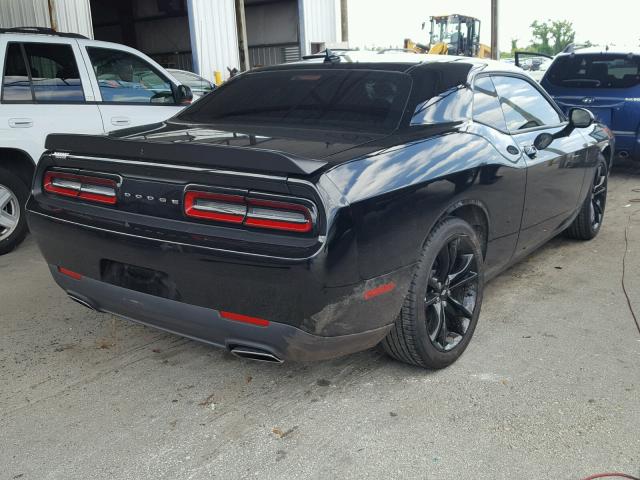 2C3CDZAG4JH246701 - 2018 DODGE CHALLENGER BLACK photo 4