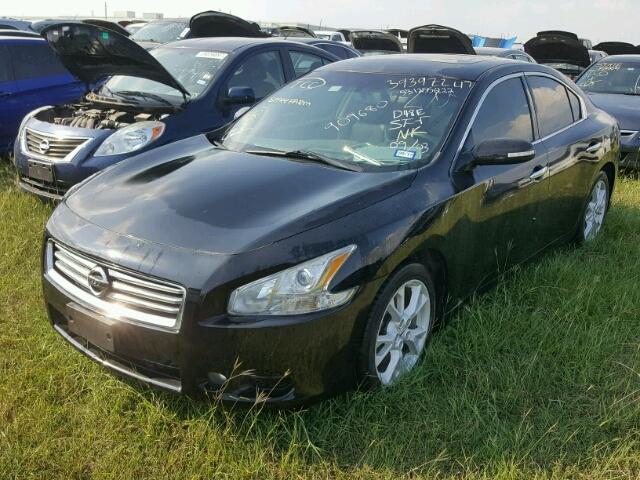 1N4AA5AP3EC909680 - 2014 NISSAN MAXIMA BLACK photo 2