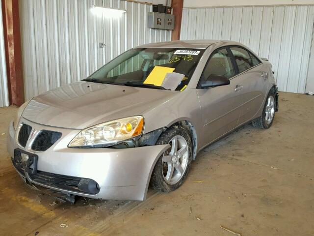 1G2ZG58N774108543 - 2007 PONTIAC G6 BASE SILVER photo 2