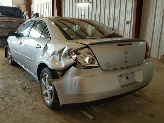 1G2ZG58N774108543 - 2007 PONTIAC G6 BASE SILVER photo 3