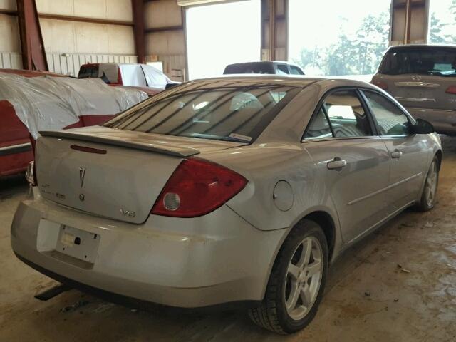 1G2ZG58N774108543 - 2007 PONTIAC G6 BASE SILVER photo 4