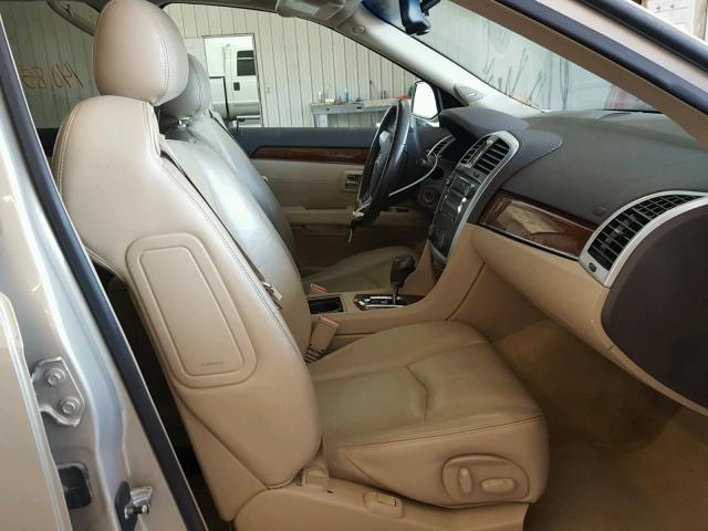 1GYEE637190154114 - 2009 CADILLAC SRX TAN photo 5