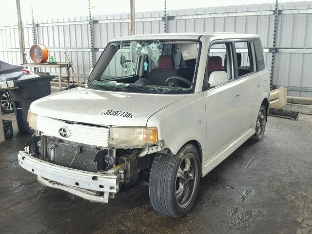 JTLKT324450204703 - 2005 TOYOTA SCION XB თეთრი ფოტო 2