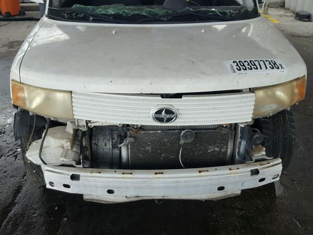 JTLKT324450204703 - 2005 TOYOTA SCION XB თეთრი ფოტო 7