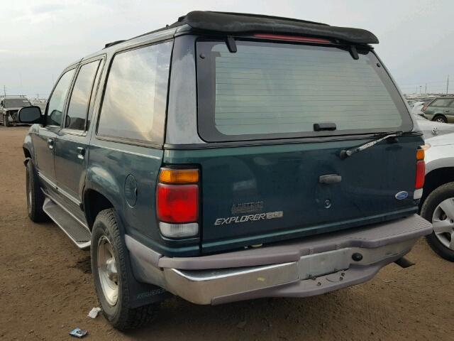 1FMDU35P6VZA38294 - 1997 FORD EXPLORER GREEN photo 5