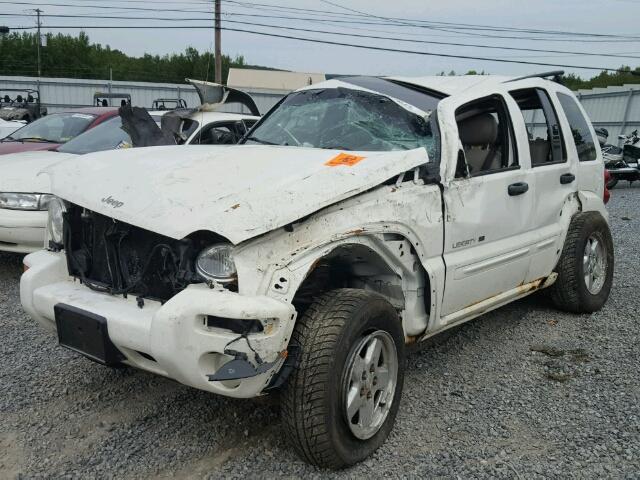 1J4GL58K32W341346 - 2002 JEEP LIBERTY LI WHITE photo 2