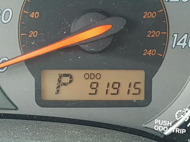 1NXBE40E79Z076622 - 2009 TOYOTA COROLLA XR 黑色 照片 8