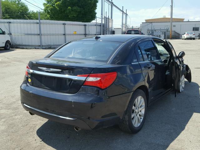 1C3CCBBG5DN731546 - 2013 CHRYSLER 200 TOURIN BLACK photo 4