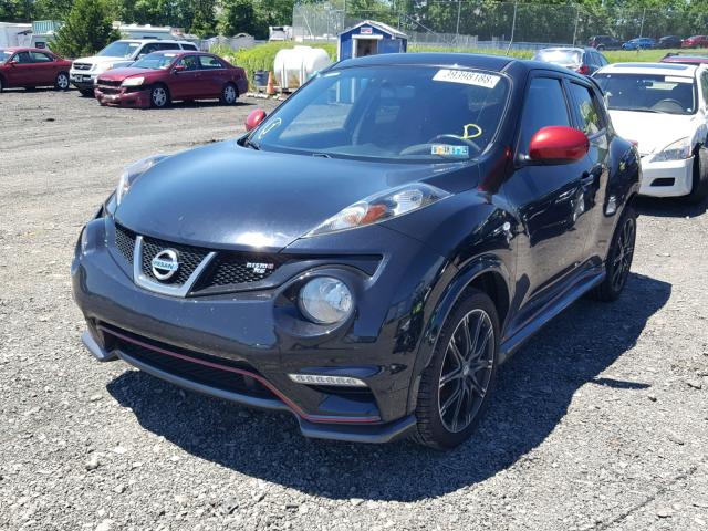 JN8DF5MV9ET150167 - 2014 NISSAN JUKE NISMO BLACK photo 2